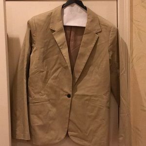 Khaki blazer